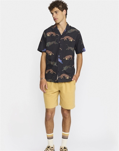 Revolution - Cuban Skjorte - Black